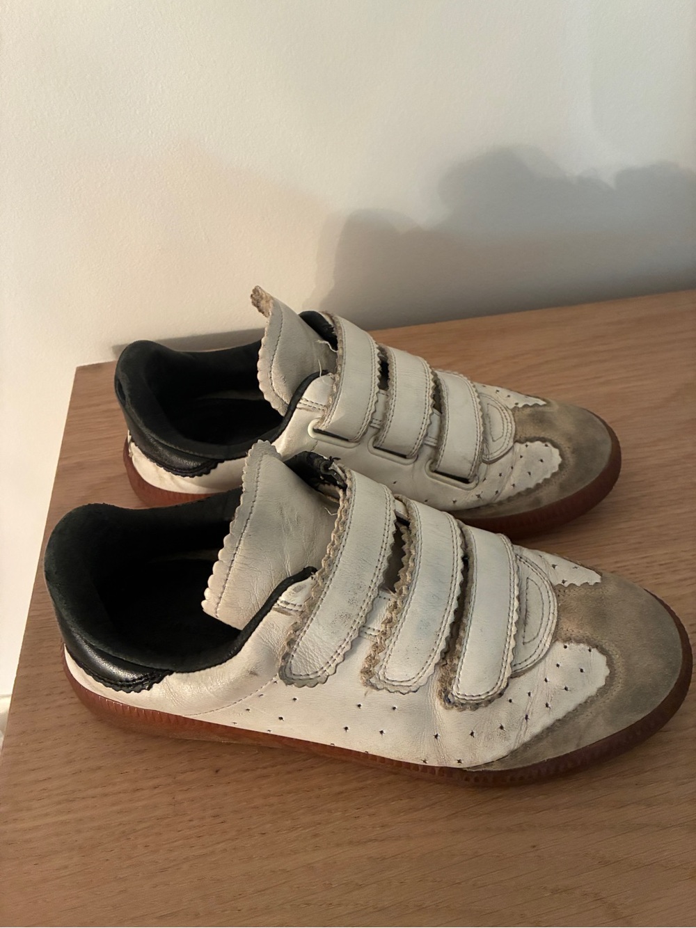 Isabel Marant Beth Leather Trainers WITH BOX